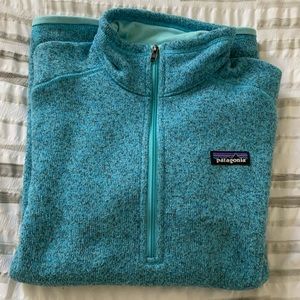 Patagonia Better Sweater Blue Quarter Zip